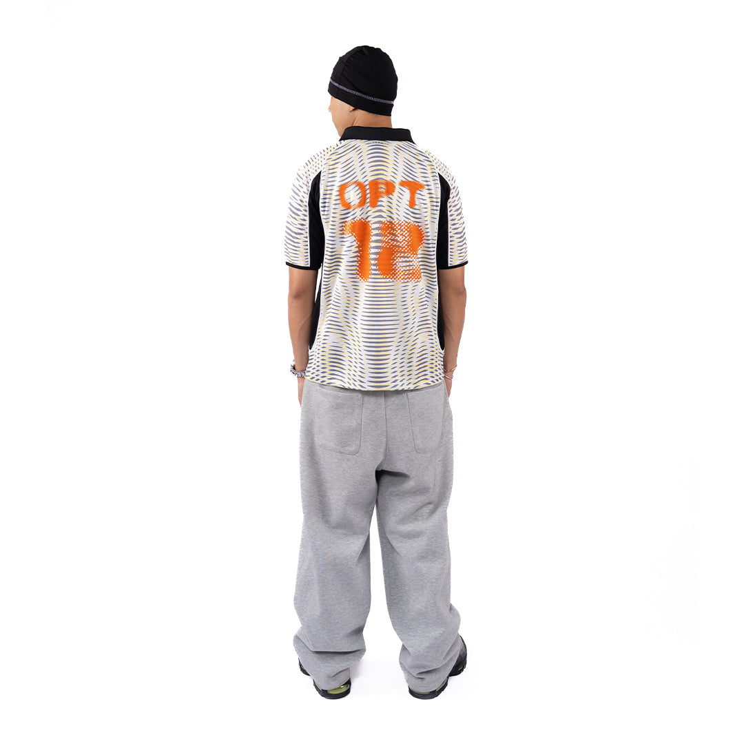 Moire Jersey (White)