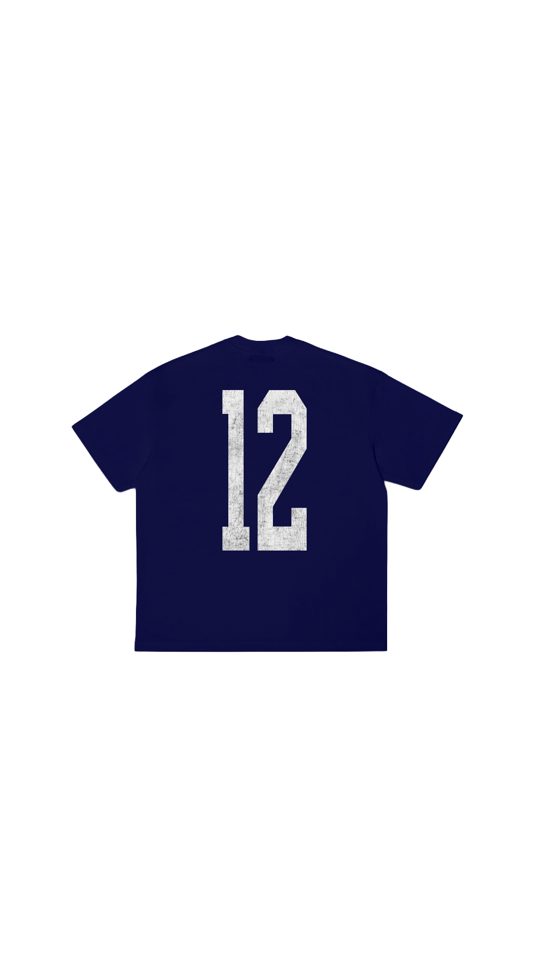 Crack Tee (Navy Blue)