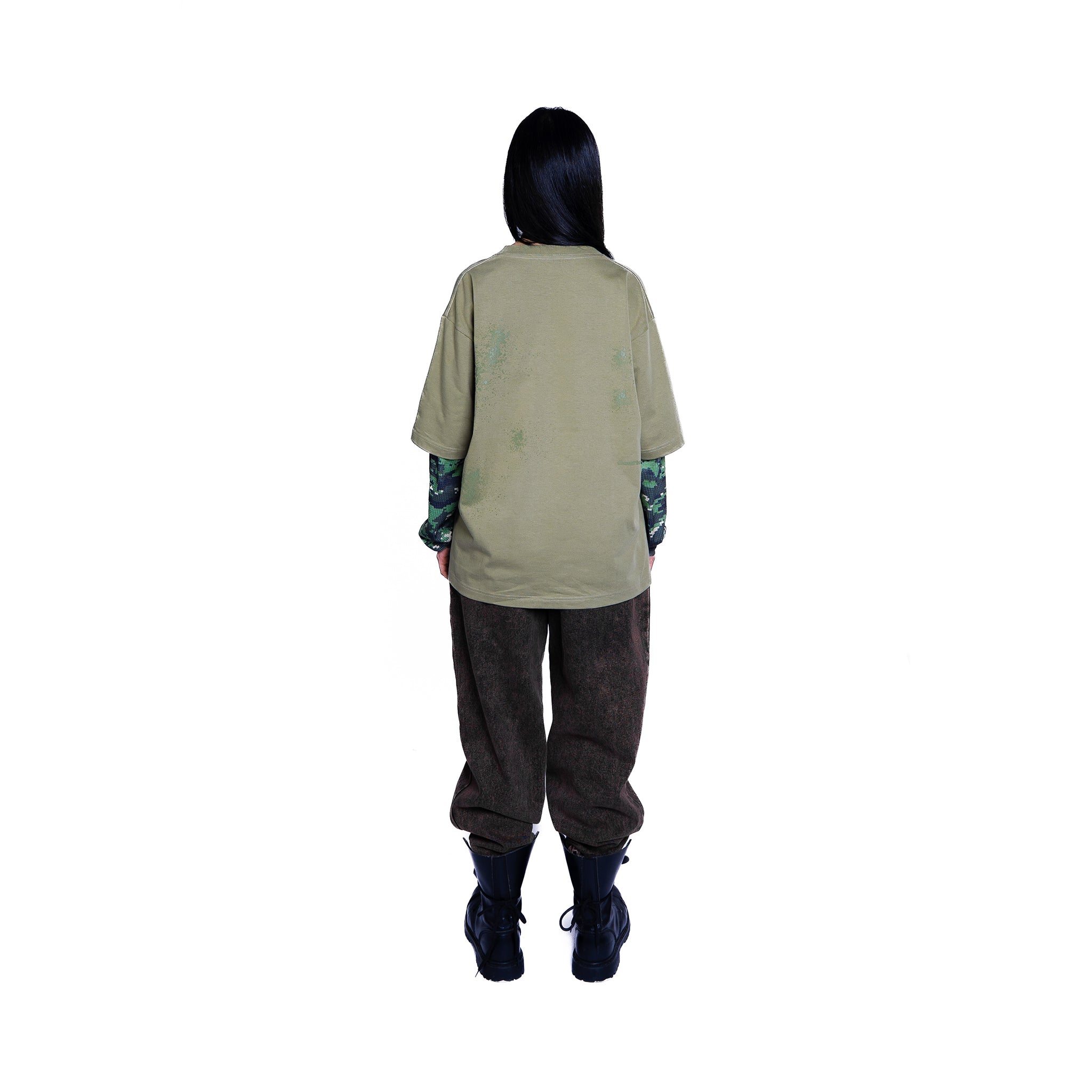 Double Sleeves Tee (Green)