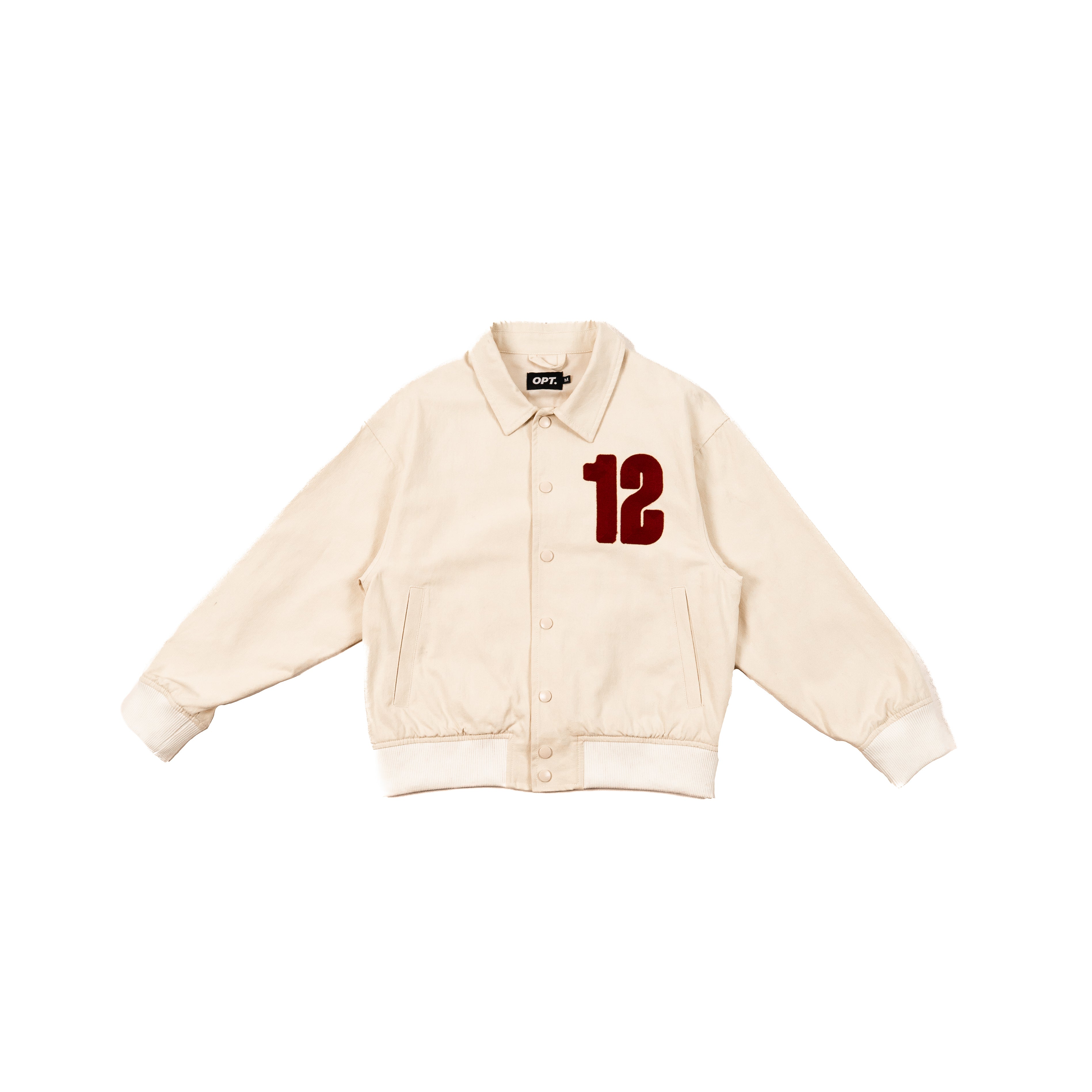 Varsity Jacket (Beige)