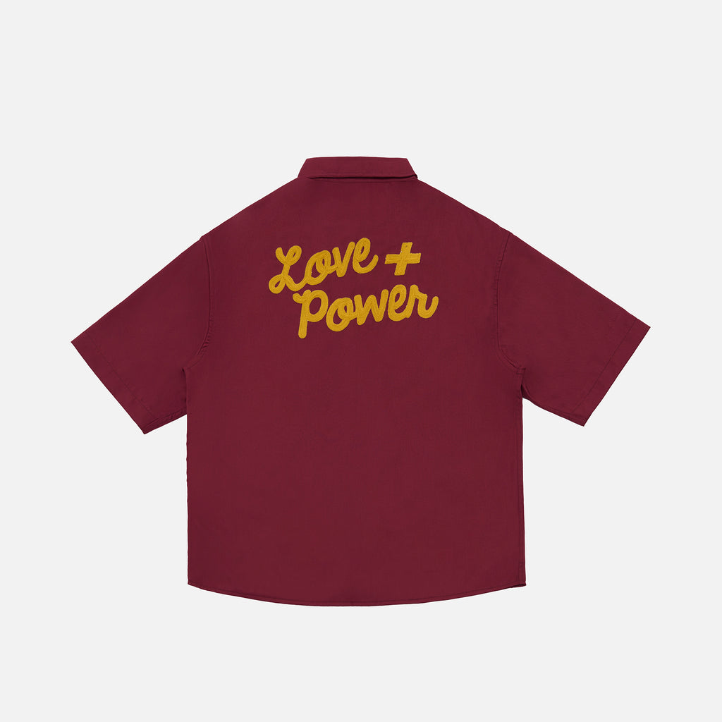 Work Heart Shirt (Maroon)