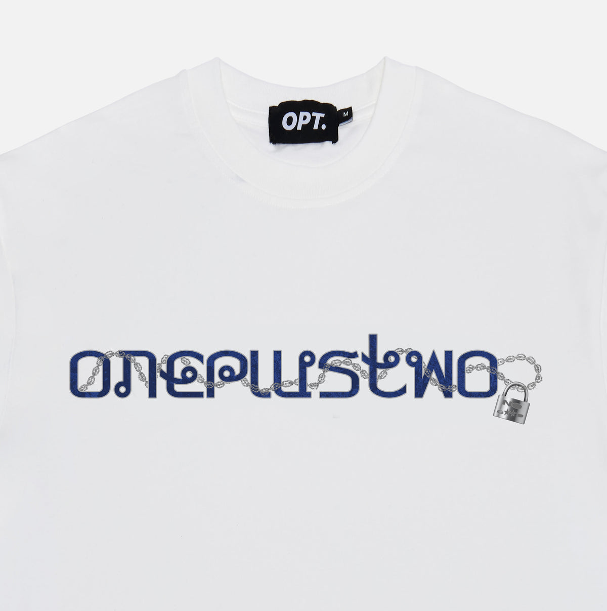Opt Script Tee OPT x No Good Thai Tee (White) – One Plus Two Malaysia