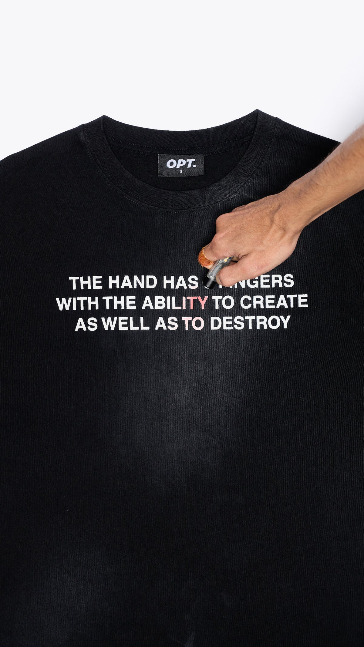 OPT x TY Short Sleeves Tee (Black)