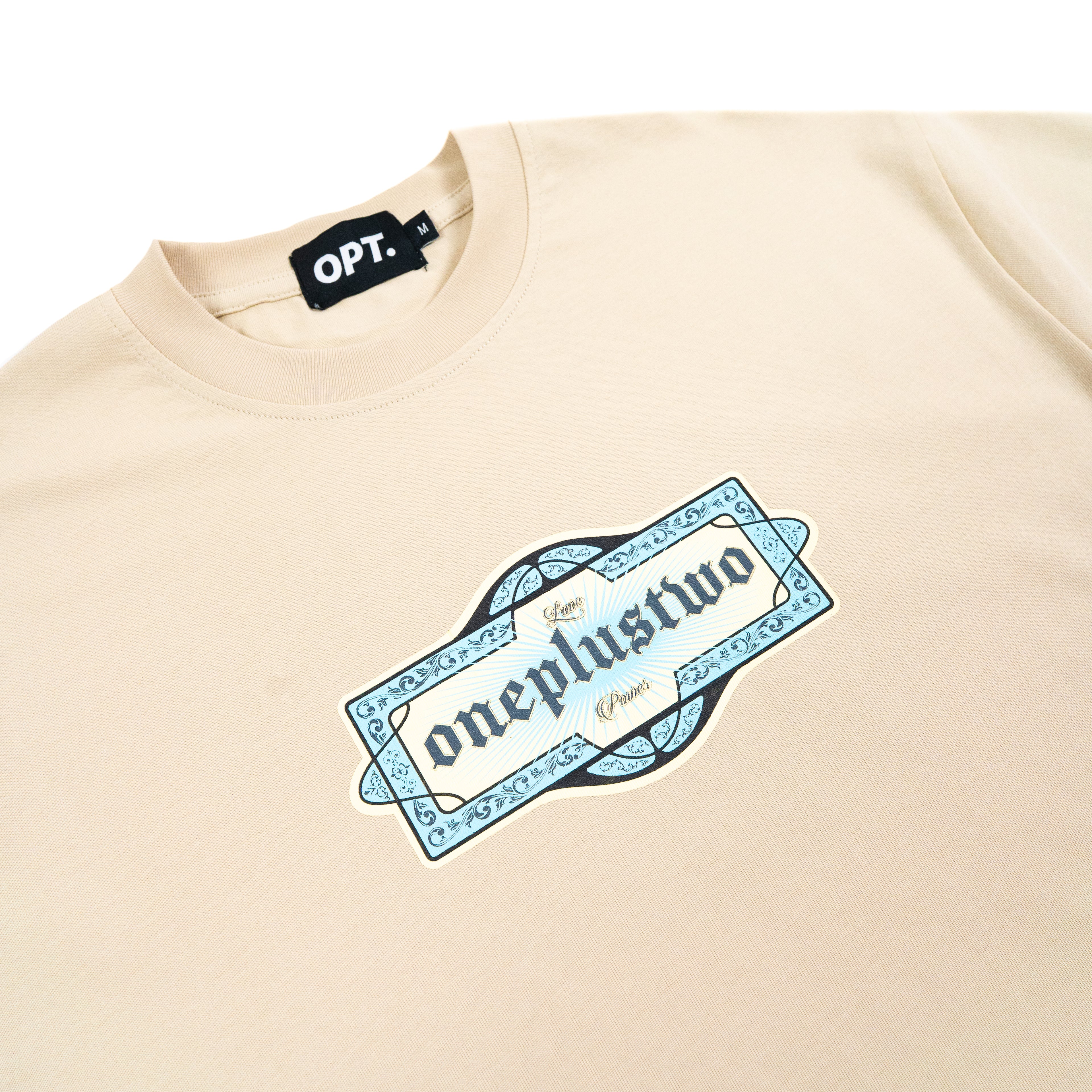 Royal Stamp Tee (Beige)