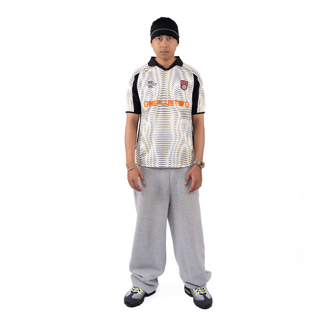 Moire Jersey (White)
