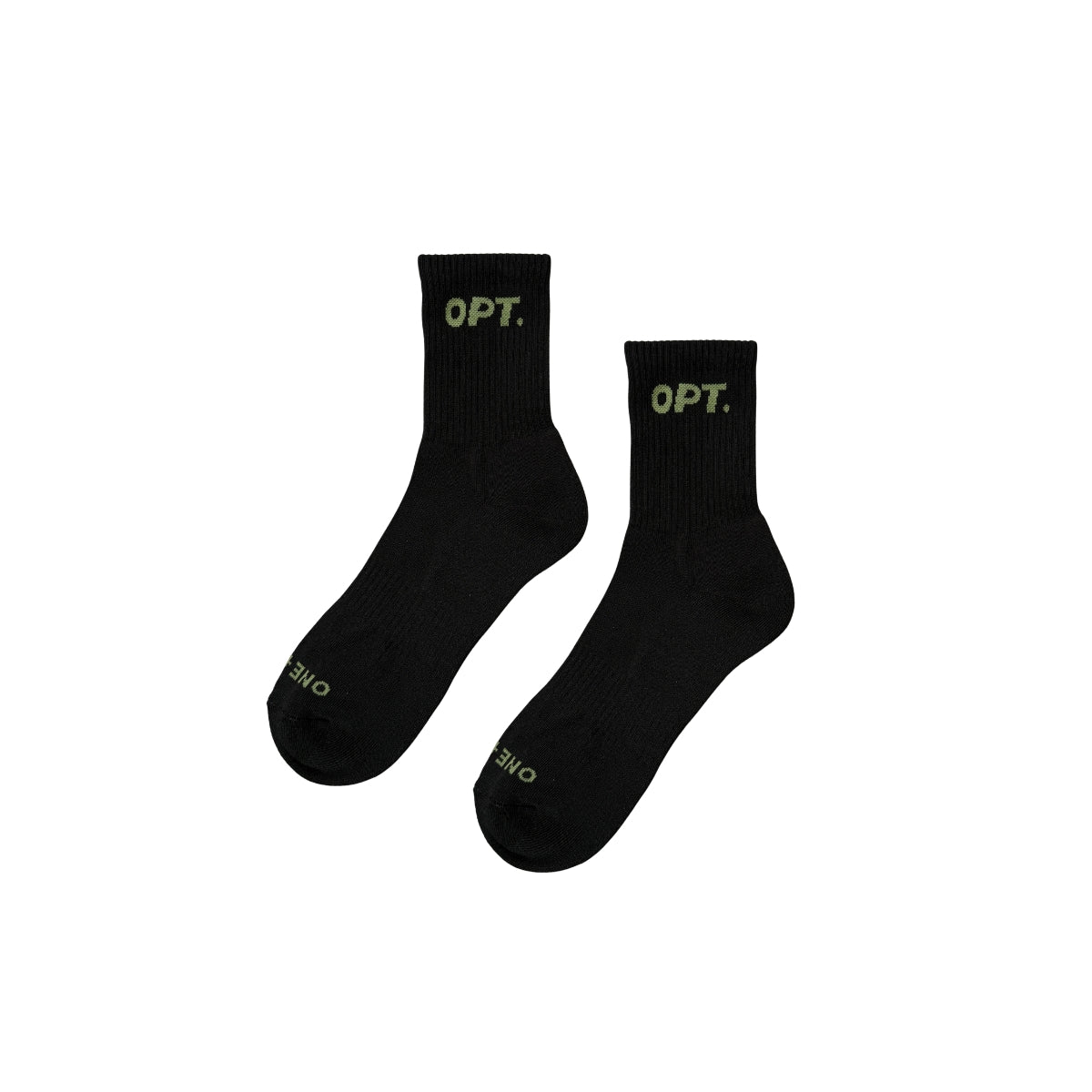 OPT Socks (Black & Green) 1 Pair