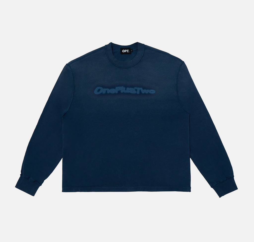 Gradient Tee Long Sleeve (Blue)