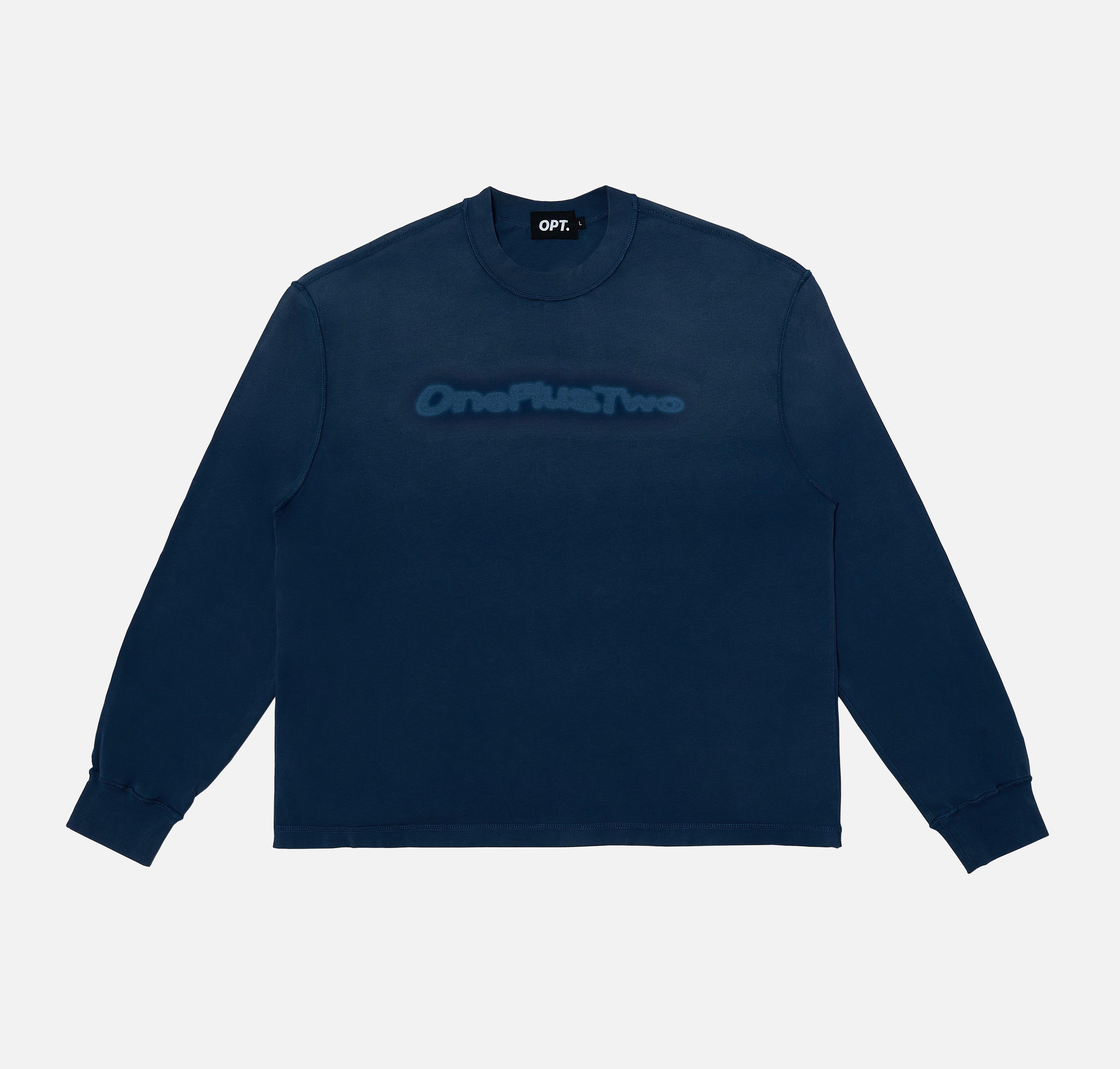 Gradient Tee Long Sleeve (Blue)