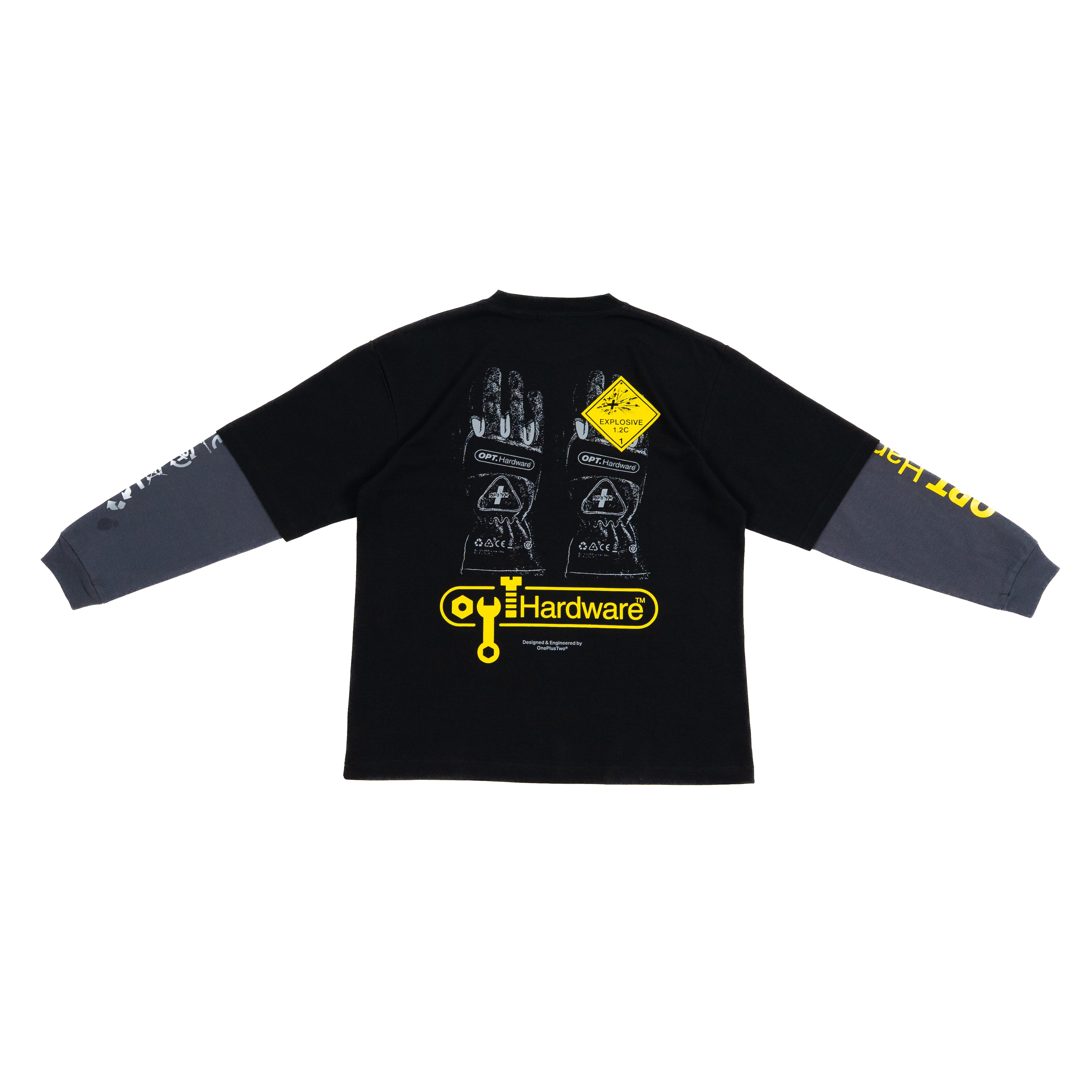 Double Sleeves Tee Hardware (Black)