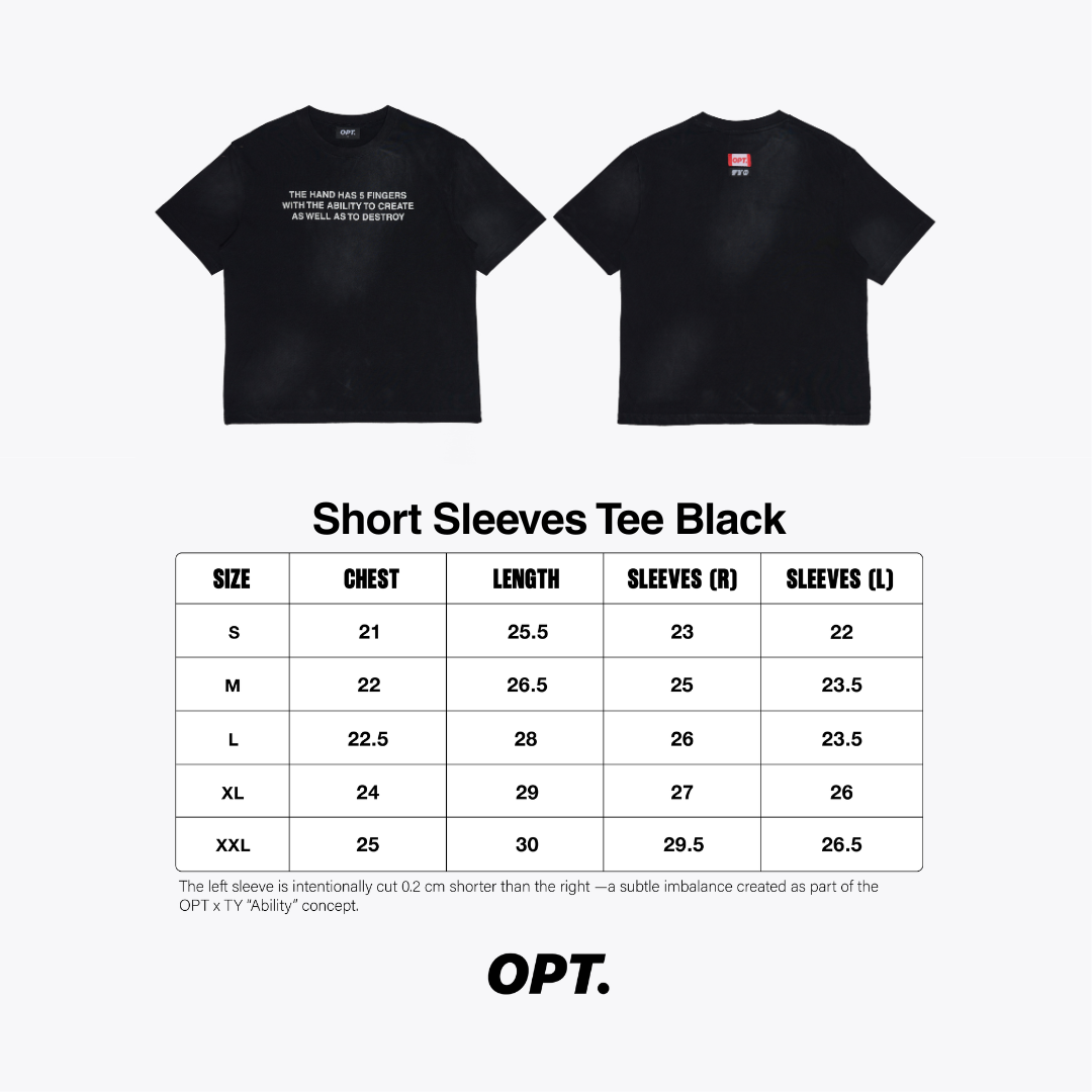 OPT x TY Short Sleeves Tee (Black)