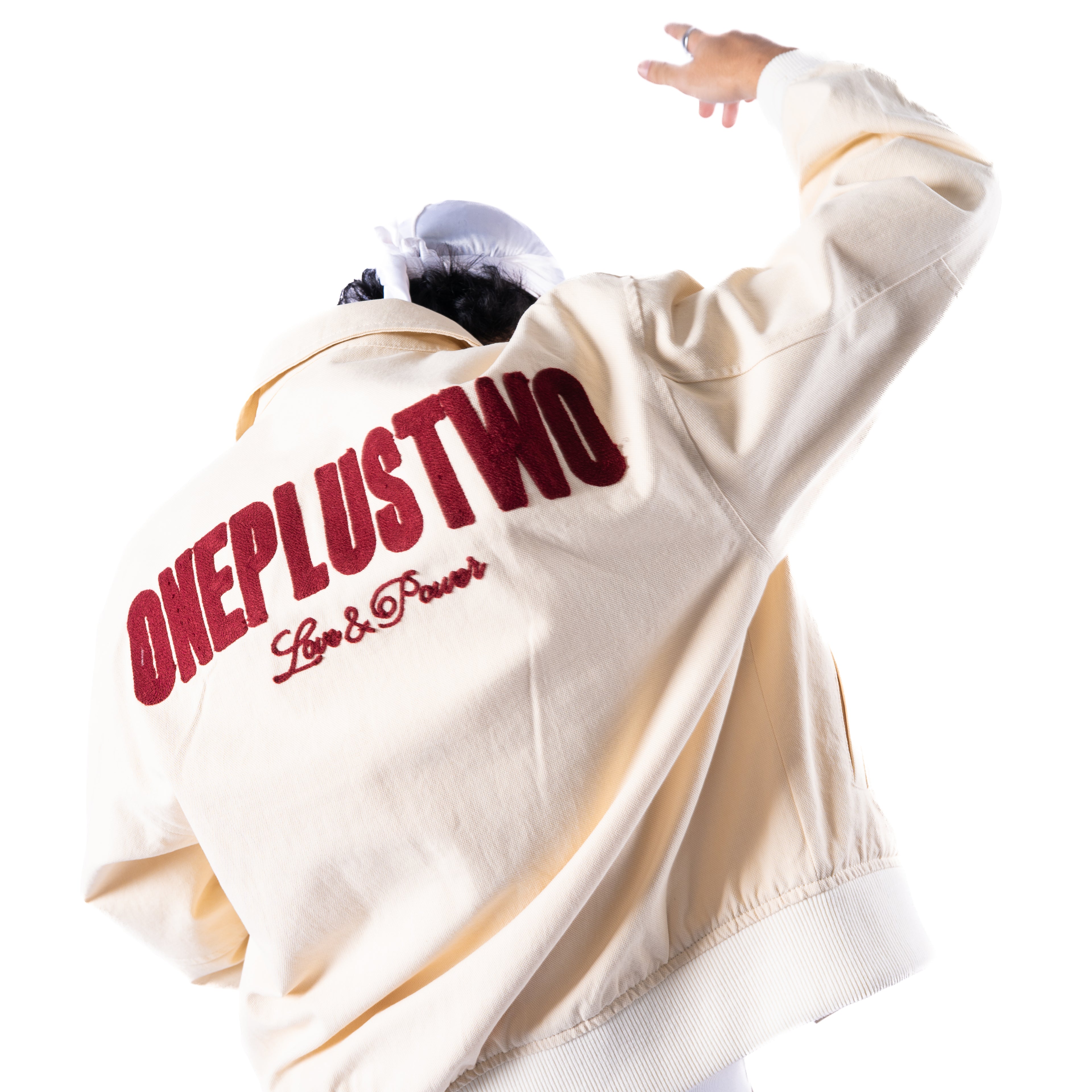 Varsity Jacket (Beige)