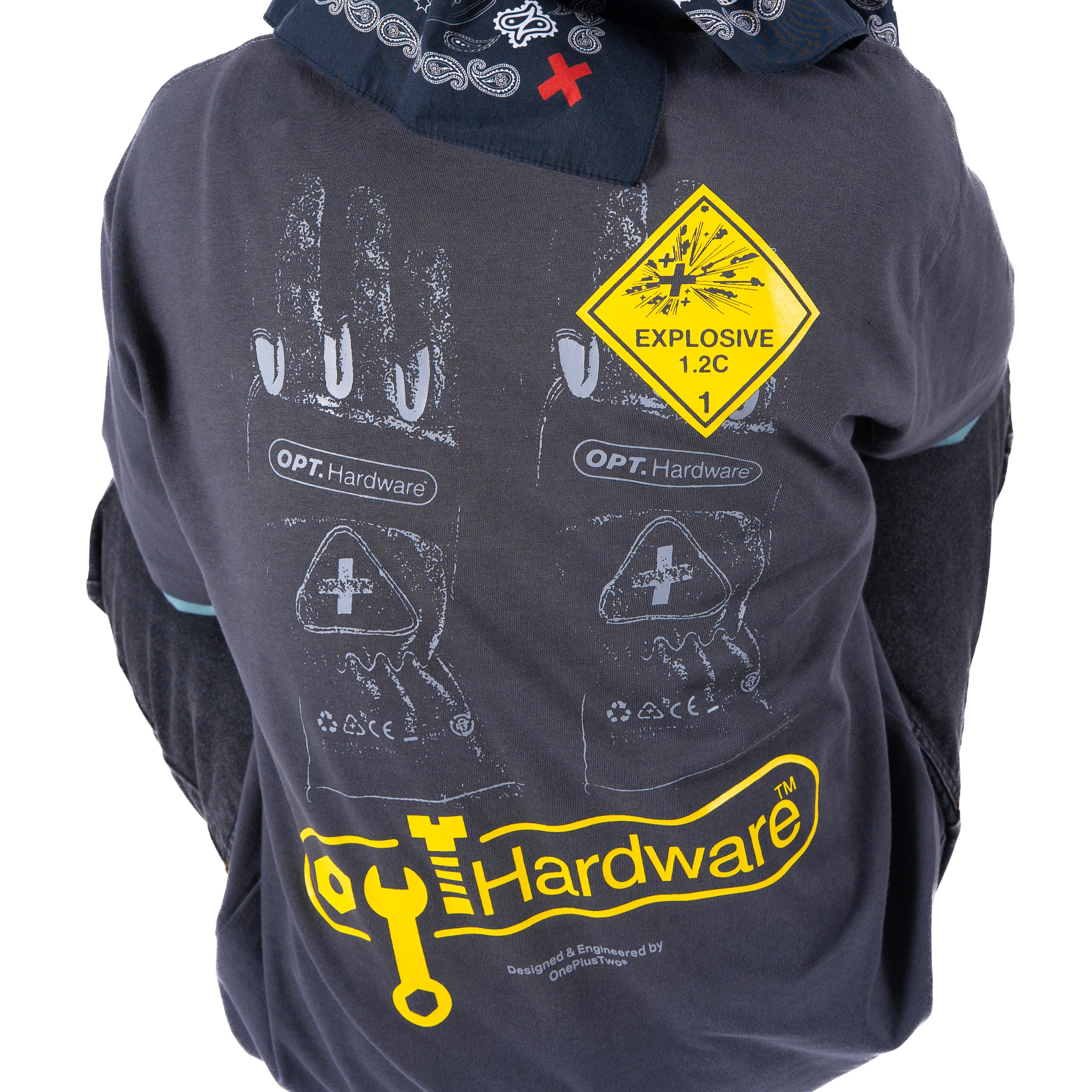 Double Sleeves Tee Hardware (Grey)