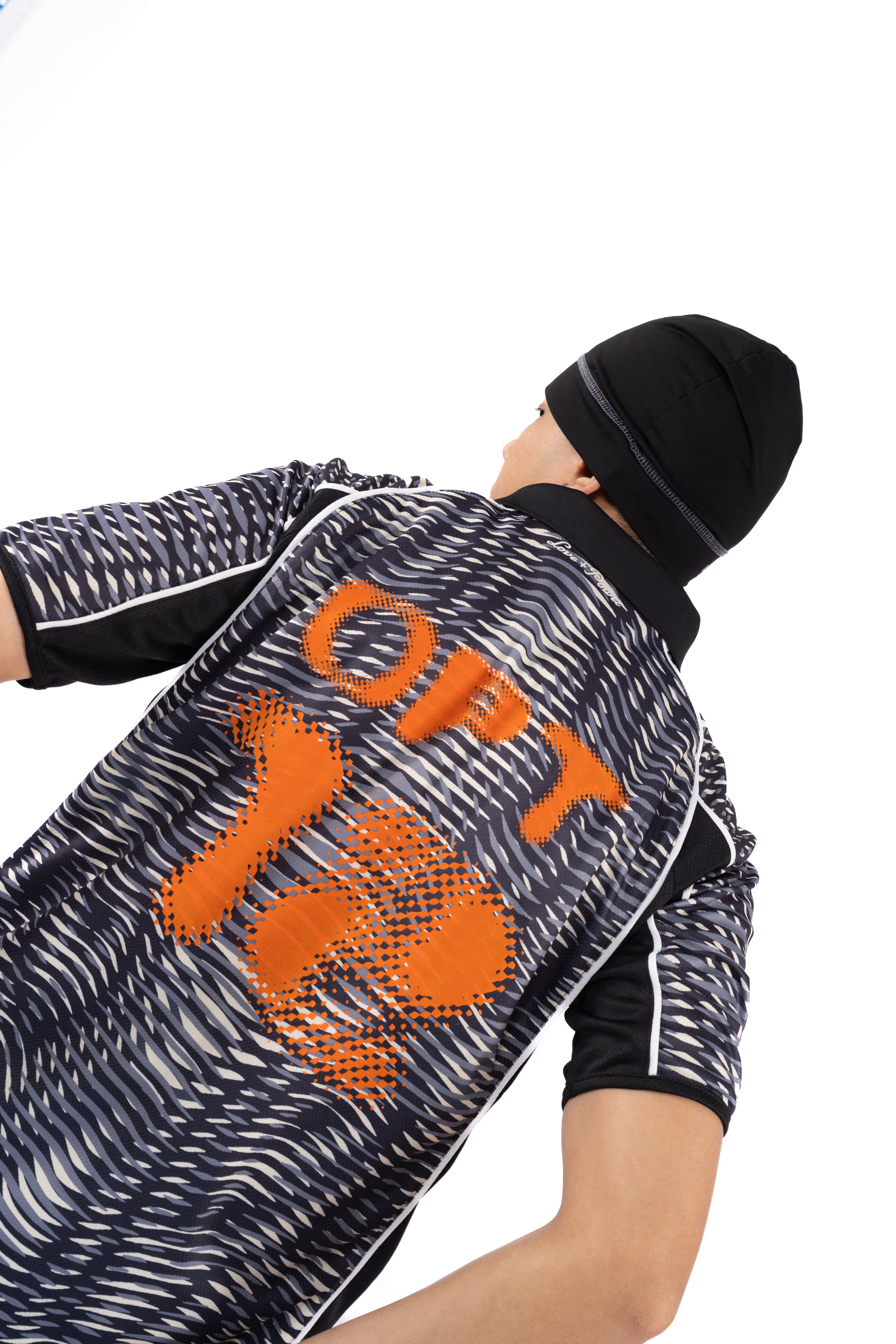 Moire Jersey (Black)