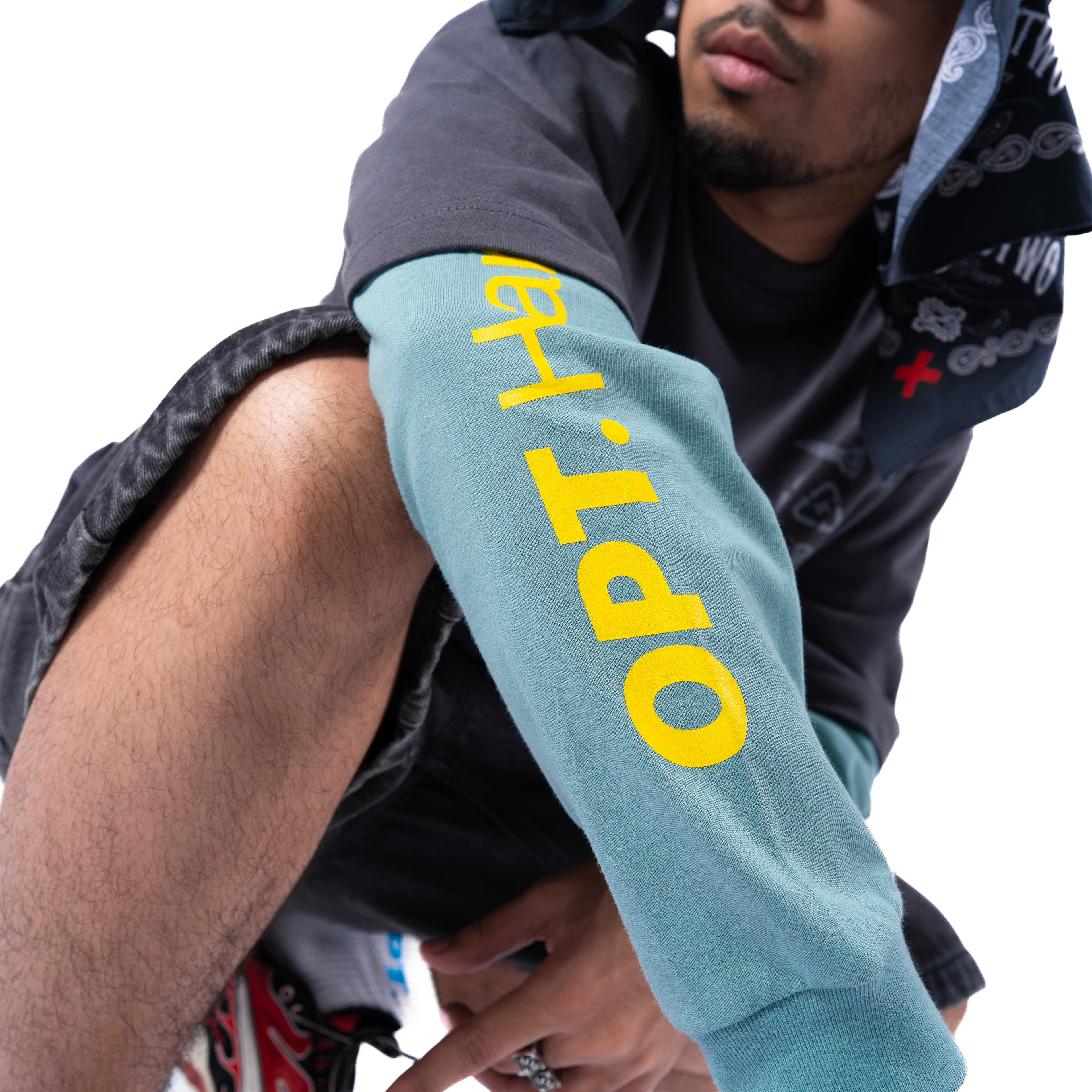 Double Sleeves Tee Hardware (Grey)