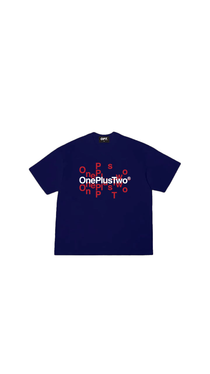 Scattered Tee (Navy Blue)
