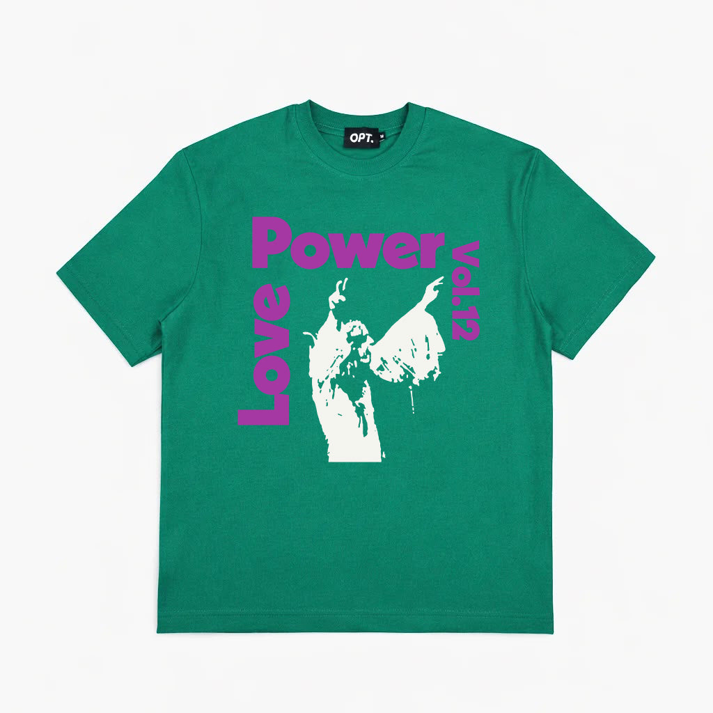 Black Sahabat Tee (Emerald Green)