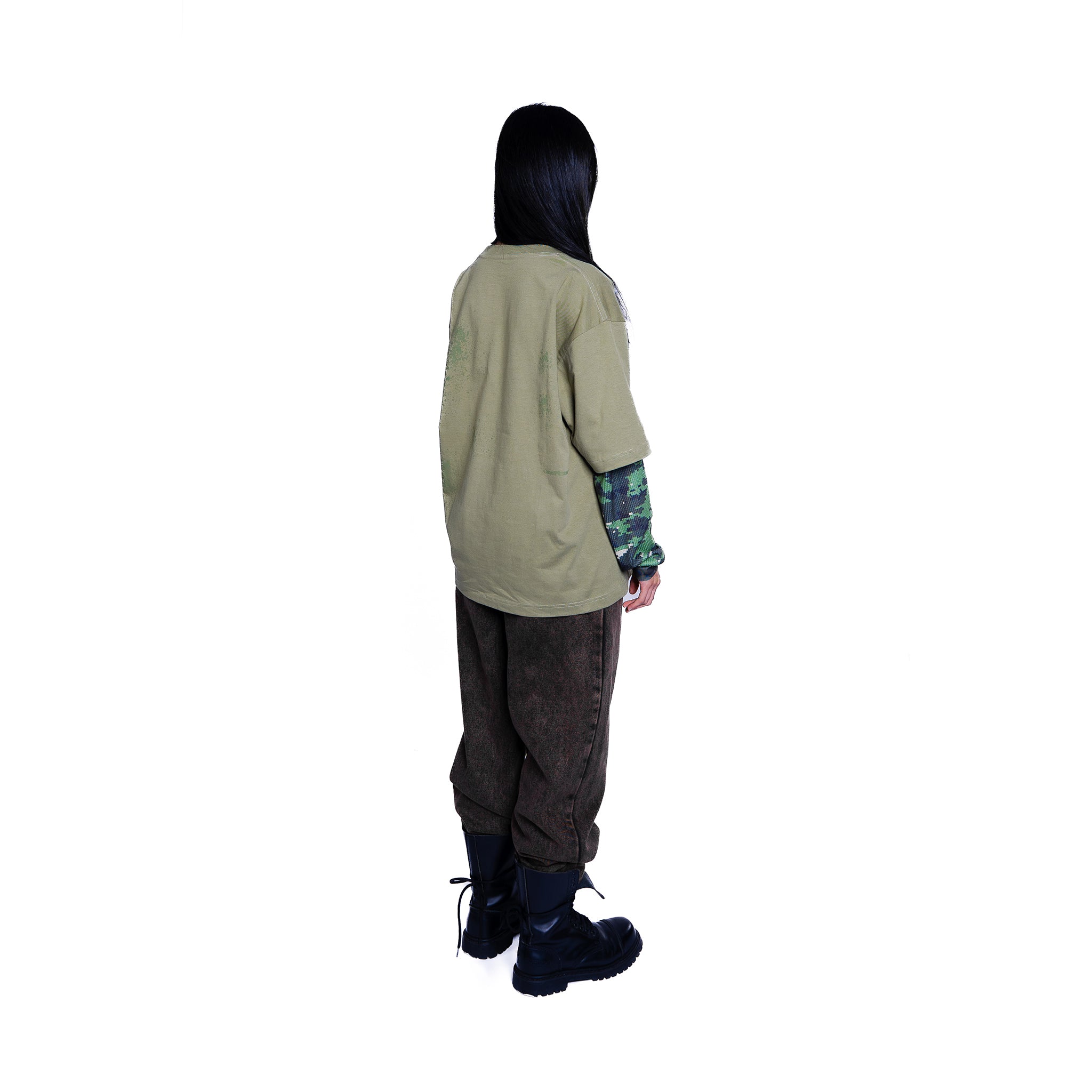Double Sleeves Tee (Green)