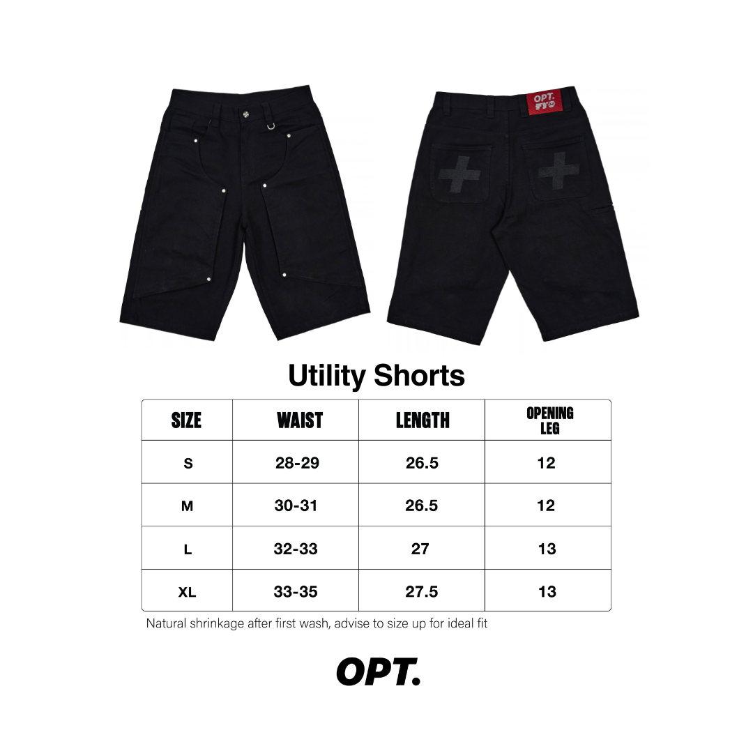OPT x TY Utility Shorts