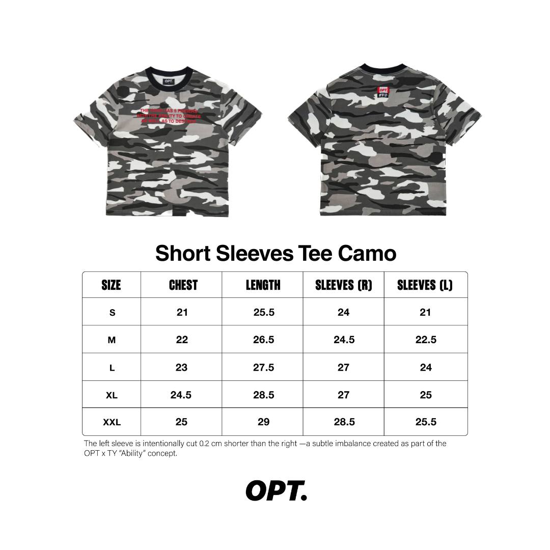 OPT x TY Short Sleeves Tee (Camo)