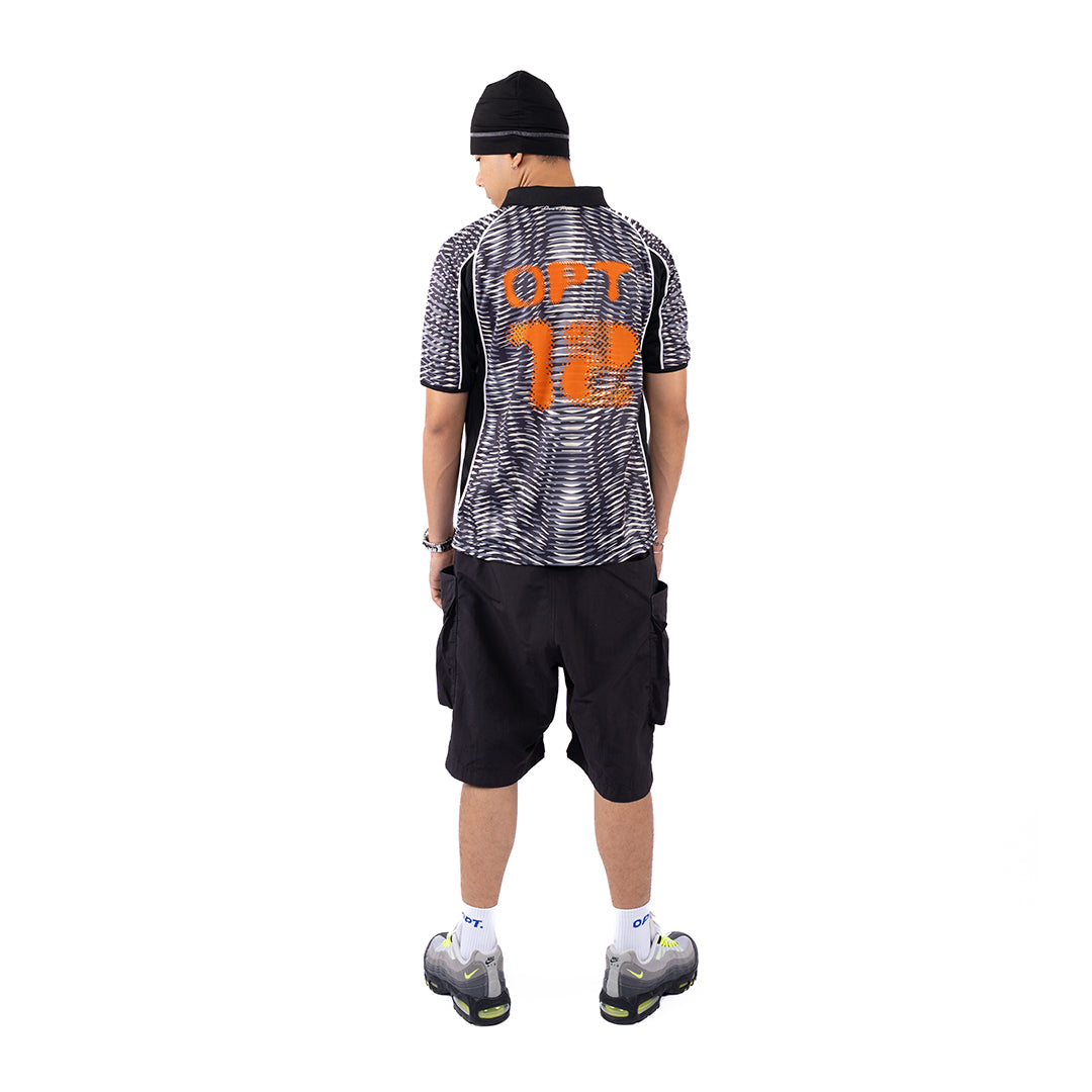 Moire Jersey (Black)