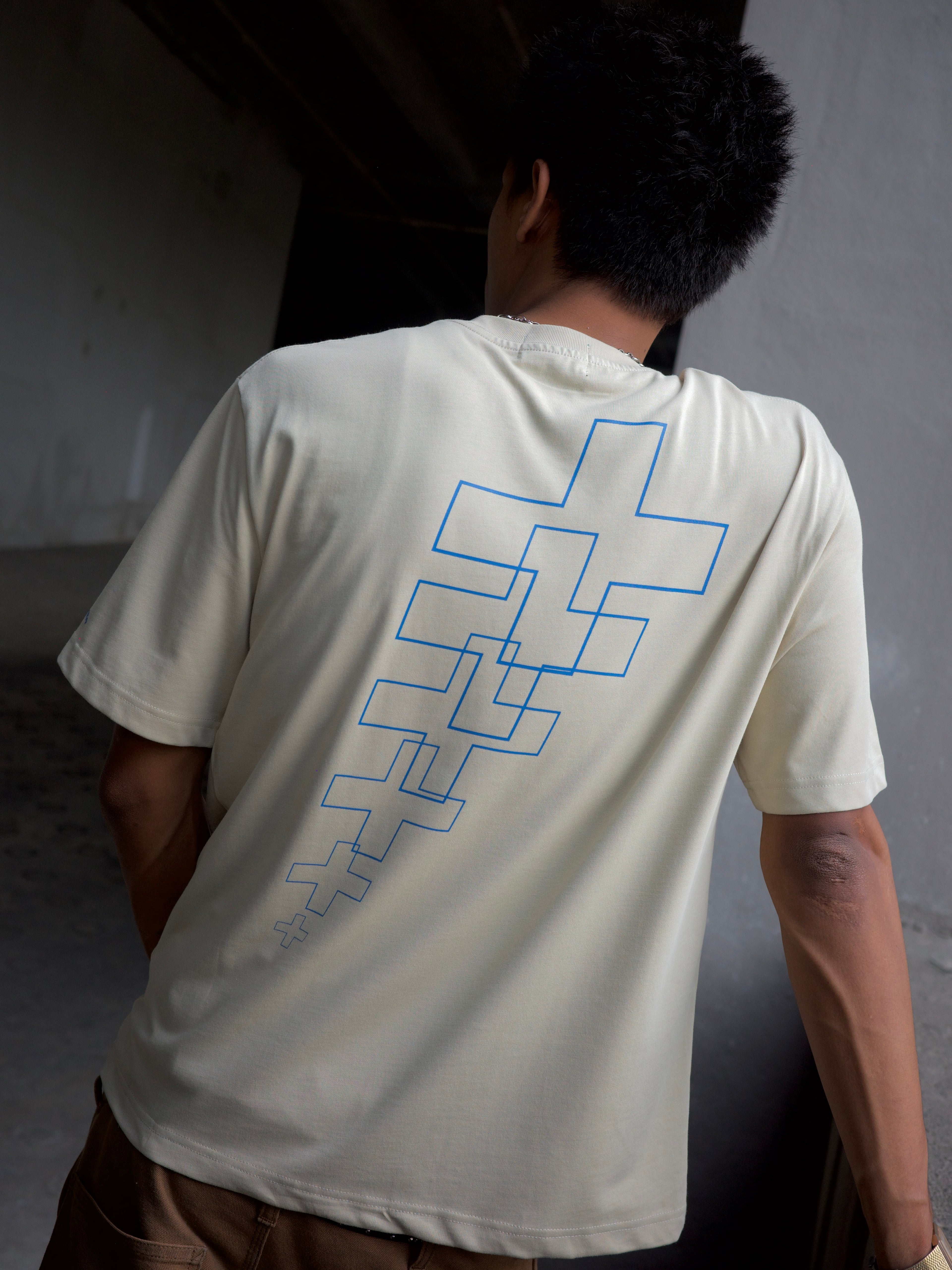 Vector Tee (Beige)
