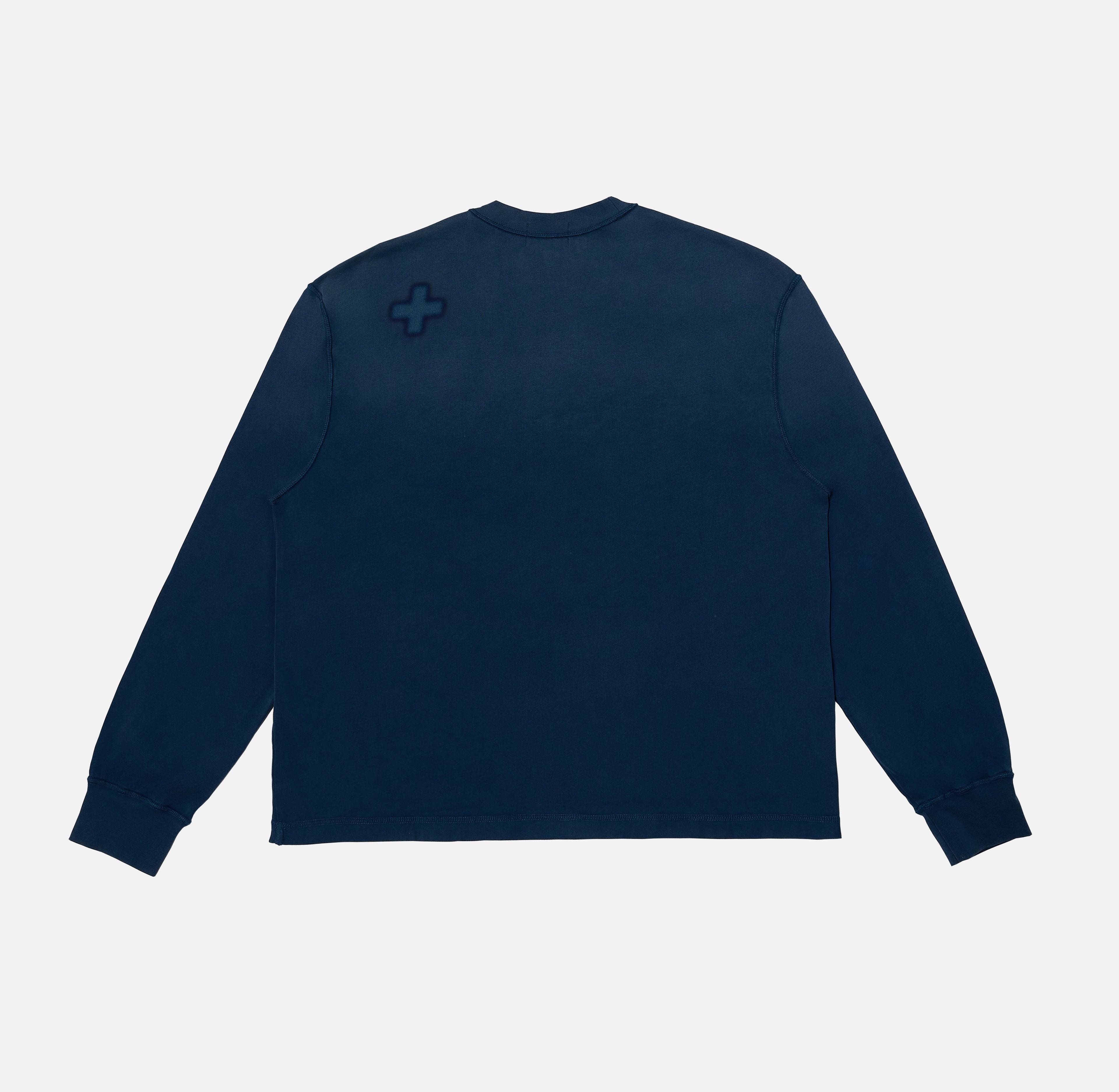 Gradient Tee Long Sleeve (Blue)