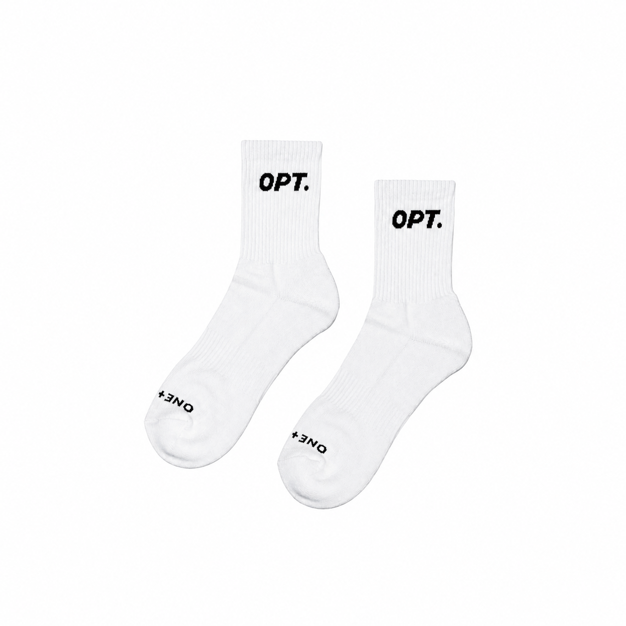 OPT Socks (White & Black) 1 Pair