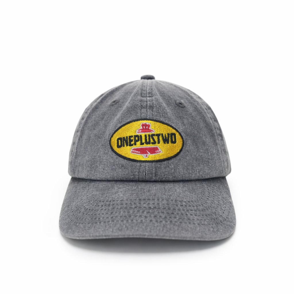 Washed Grey Cap