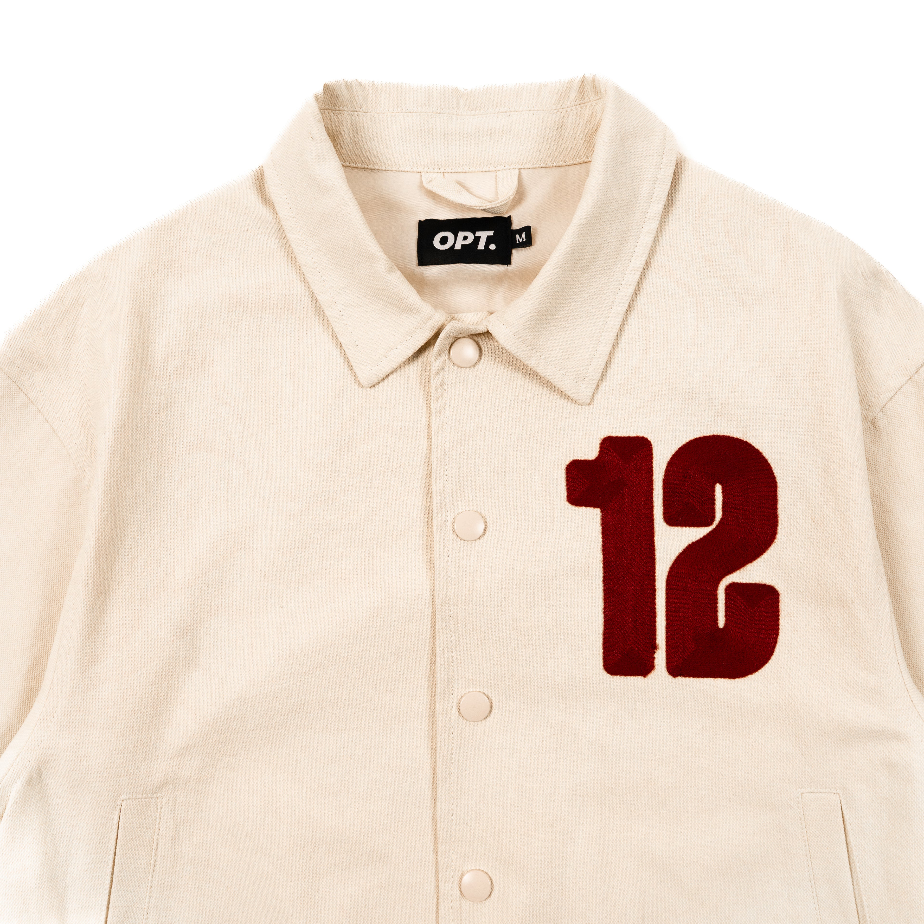 Varsity Jacket (Beige)