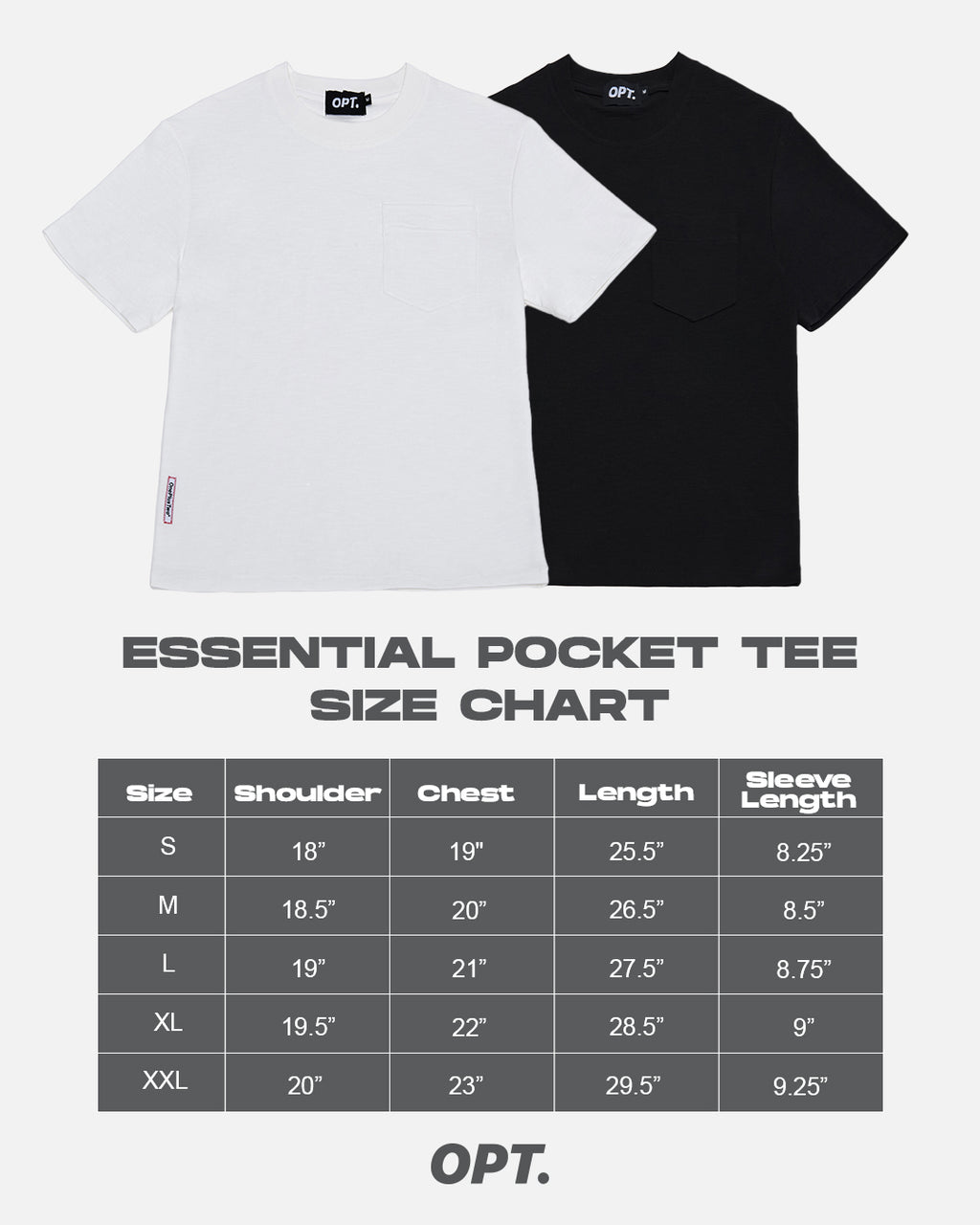 Pocket Tee (White)
