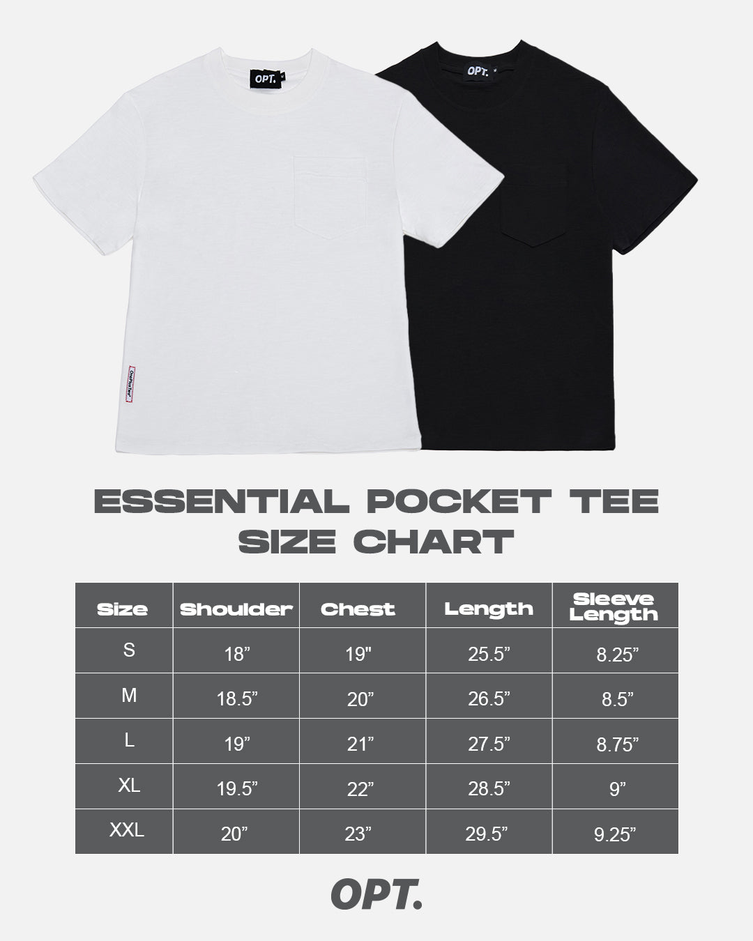 Pocket Tee (White)