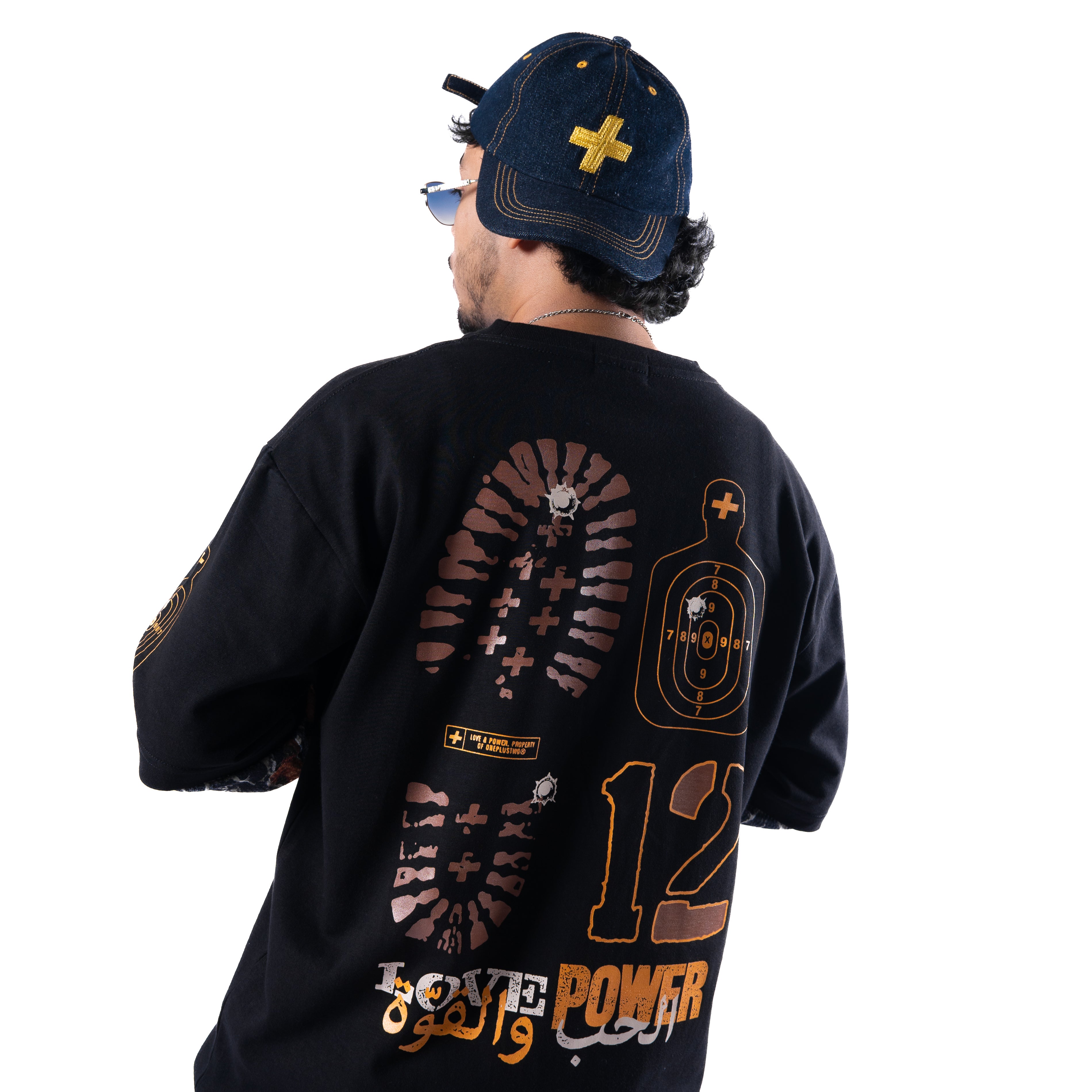 Double Sleeves Tee Real Tree (Black)