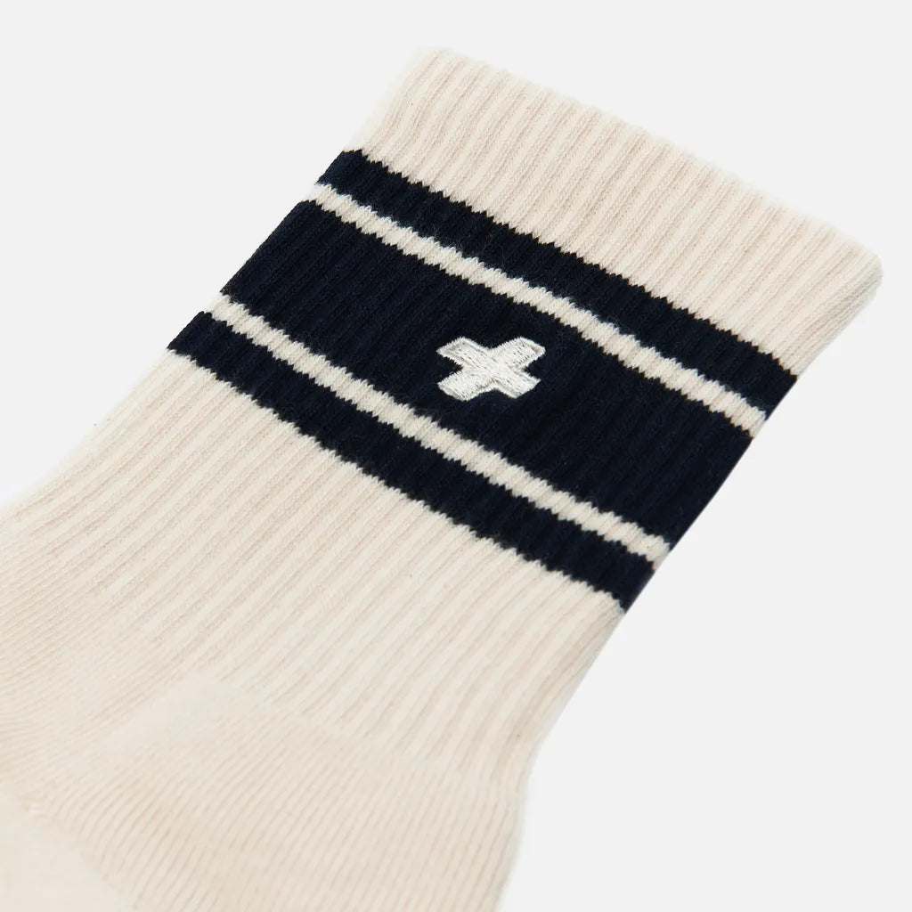 Stripe Socks (Beige) 1pcs