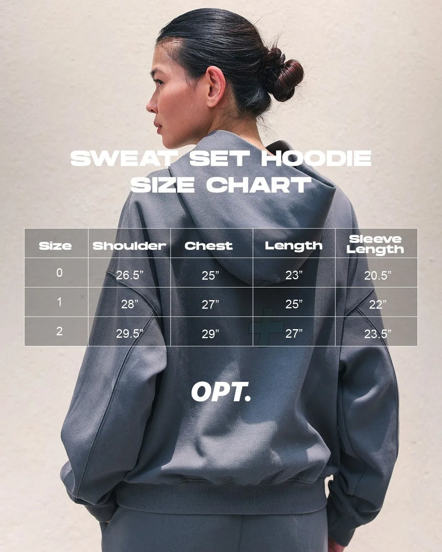 Sweat Set Hoodie & Pants (Beige)