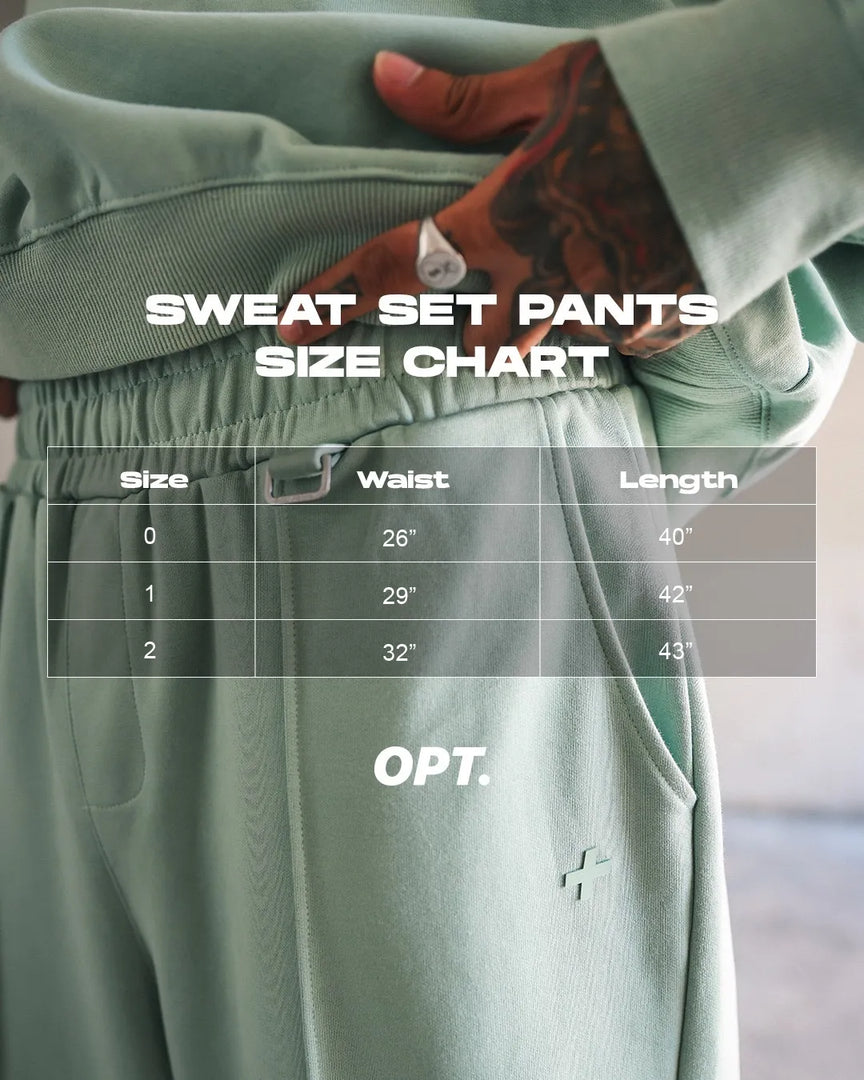 Sweat Set Hoodie & Pants (Beige)