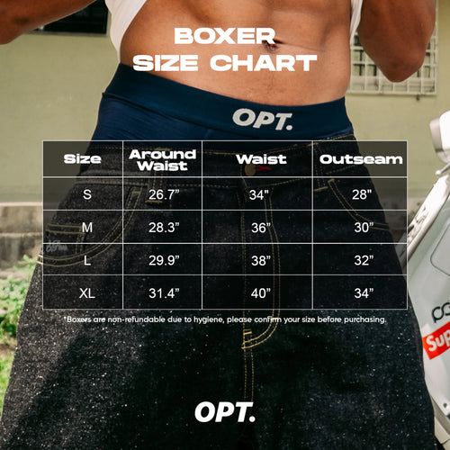 OPT Boxer (Navy Blue & Black)