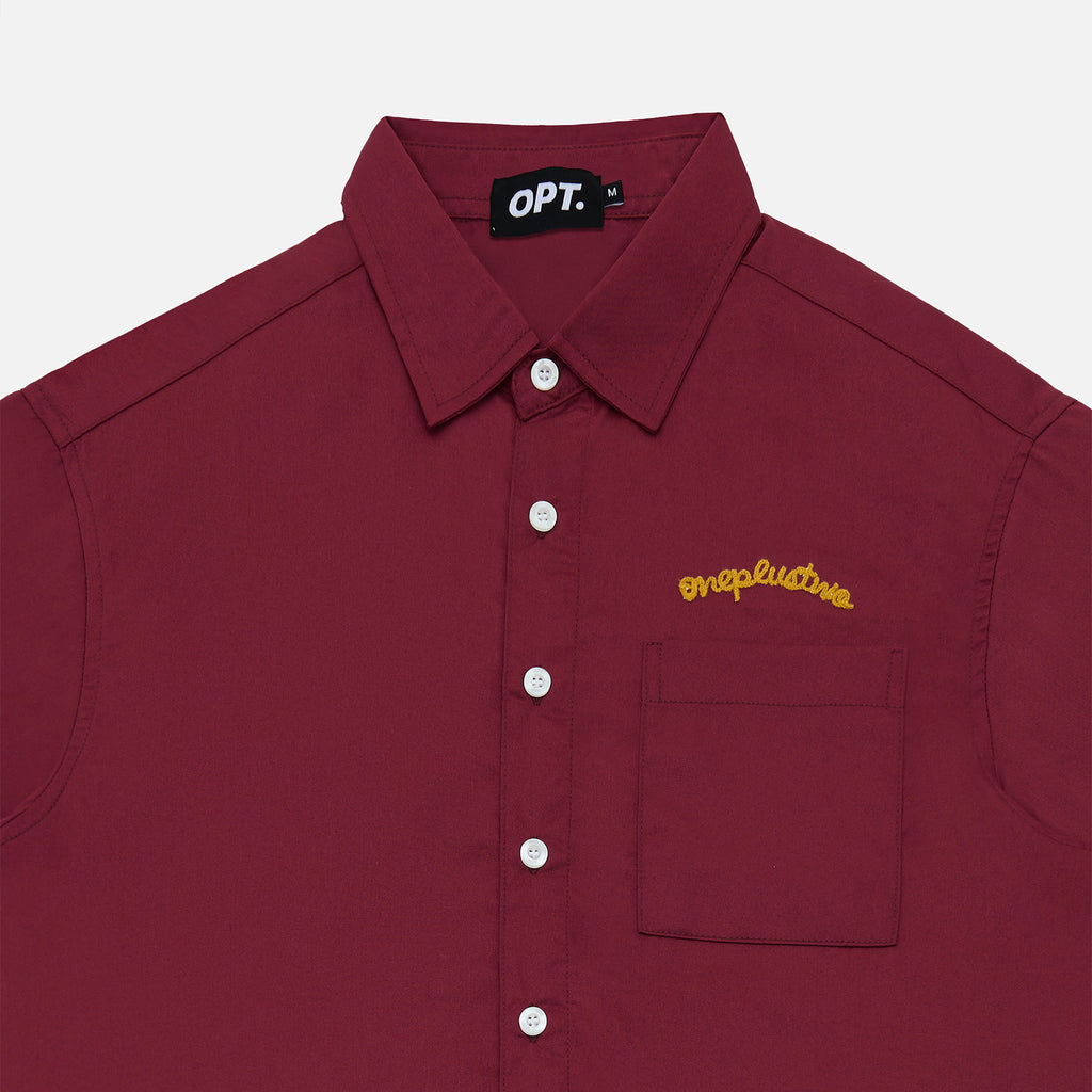 Work Heart Shirt (Maroon)